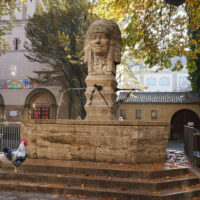 Indianerbrunnen Hahn