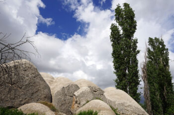 Kappadokien Himmel Felsen
