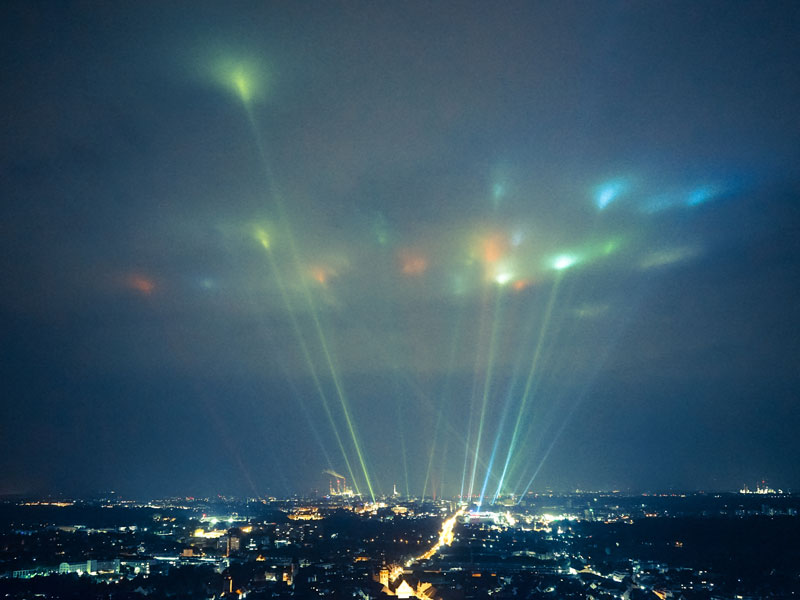 32 personality lights 1715 - 2015 Karlsruhe