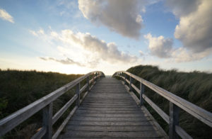 Brücke zum Meer