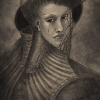 Studie einer Fremden